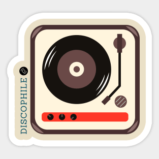 Audiophile Turntable Sticker